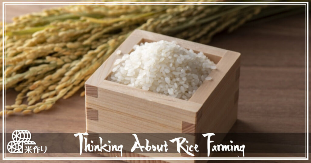 米作りをイメージした画像です。